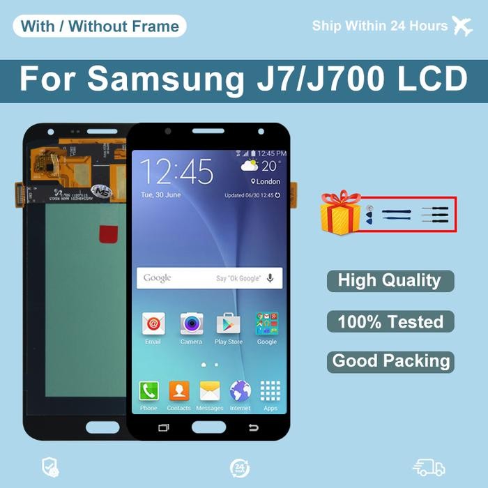 AMOLED For Samsung Galaxy J700 LCD J700F J700H J700M J700T Touch