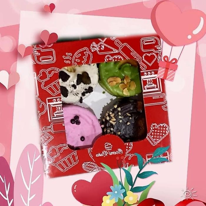 

New Boemi Rasa Croisant Viral Cromboloni 4pcs Roti Manis Cemilan Makanan