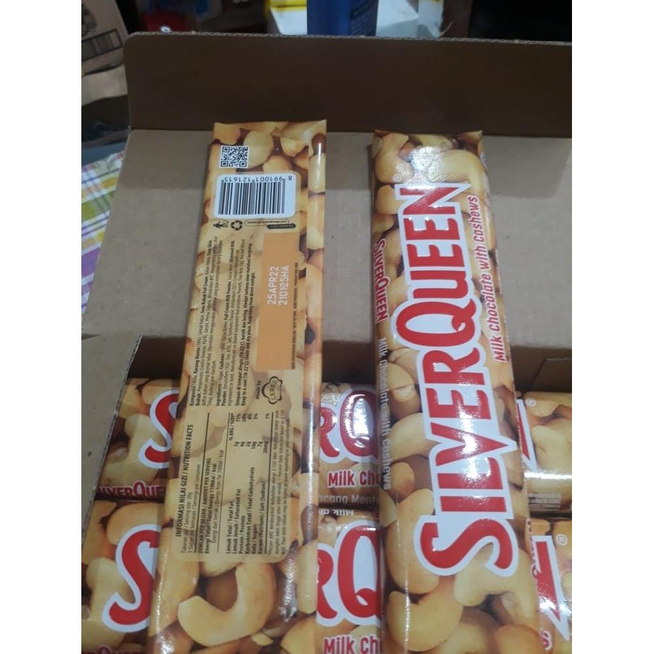 

New SilverQueen Cashew Milk Chocolate 65g