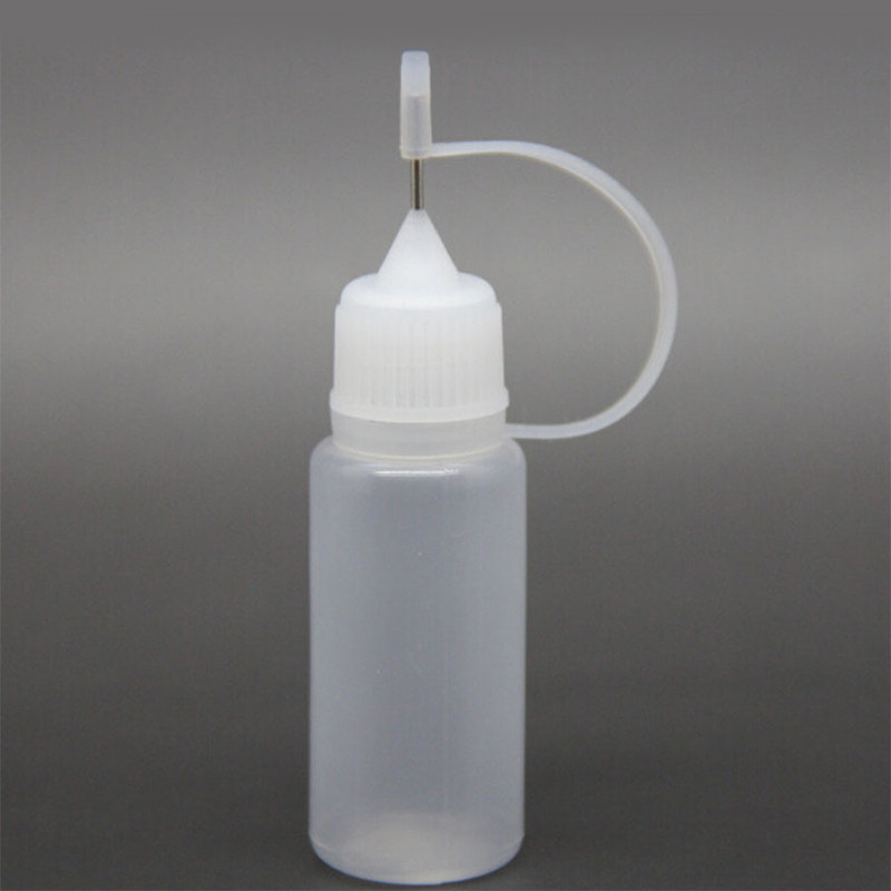Translucent 10Ml Needle Tip Oil Bottle Sewing Machine Lubricant Oil Applicator Drop Bottle