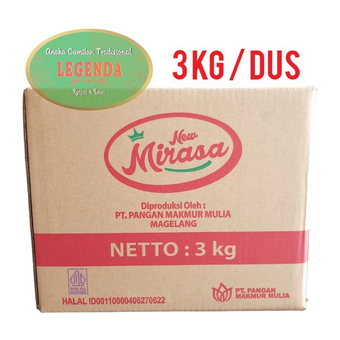 

TERMURAH GROSIR Kue Kering Semprit Sagu Keju MIRASA 3 Gr Gram / 3 KG Kilogram Larut Lirut Lerut