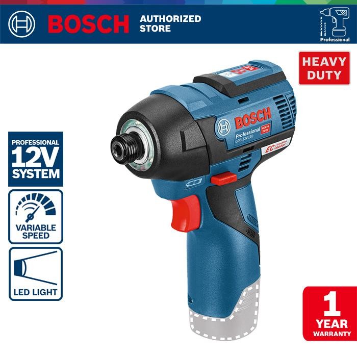 Bosch Brushless Impact Driver / Obeng 12Volt Gdr 12V-110 (Unit Only)