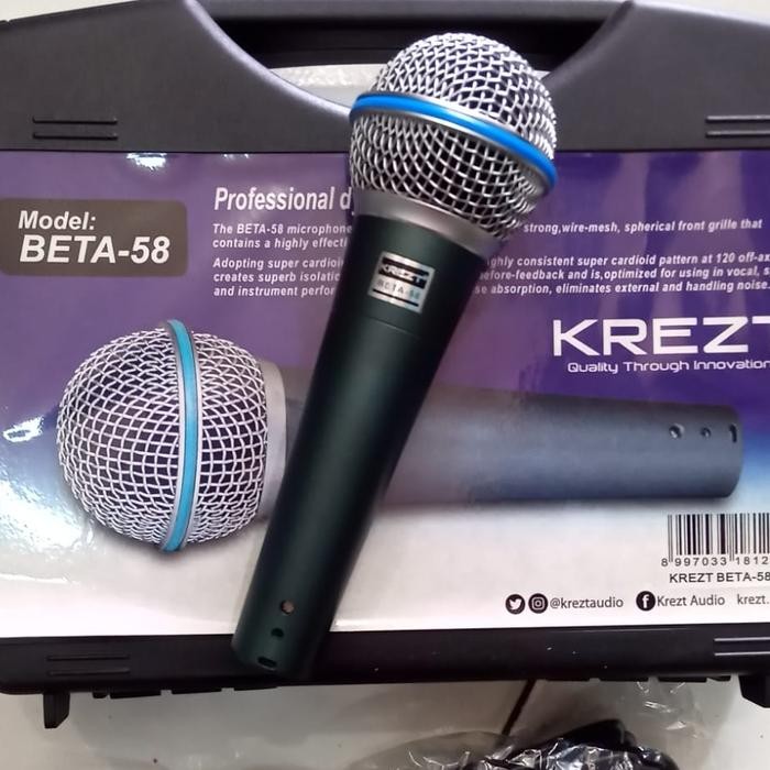 MIC KABEL KREZT BETA 58 ORIGINAL- Mic kabel beta 58 krezt original