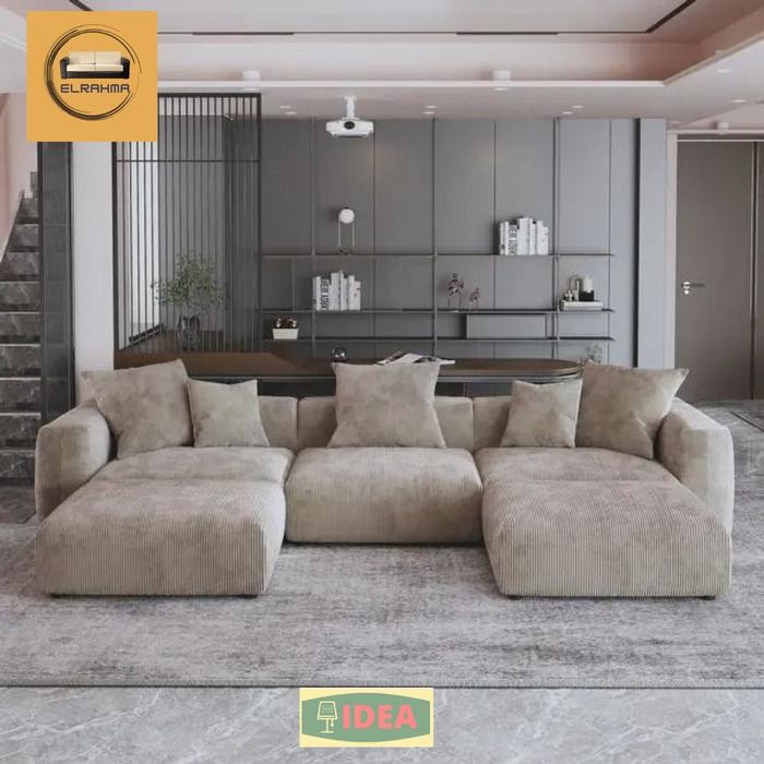 Idea - Sofa Lesehan Aesthetic Sofa Studio Sofa Cafe Elegant Modern
