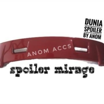 New Spoiler Mitsubishi Mirage Without Lamp / Spoiler Mirage Tanpa Lampu