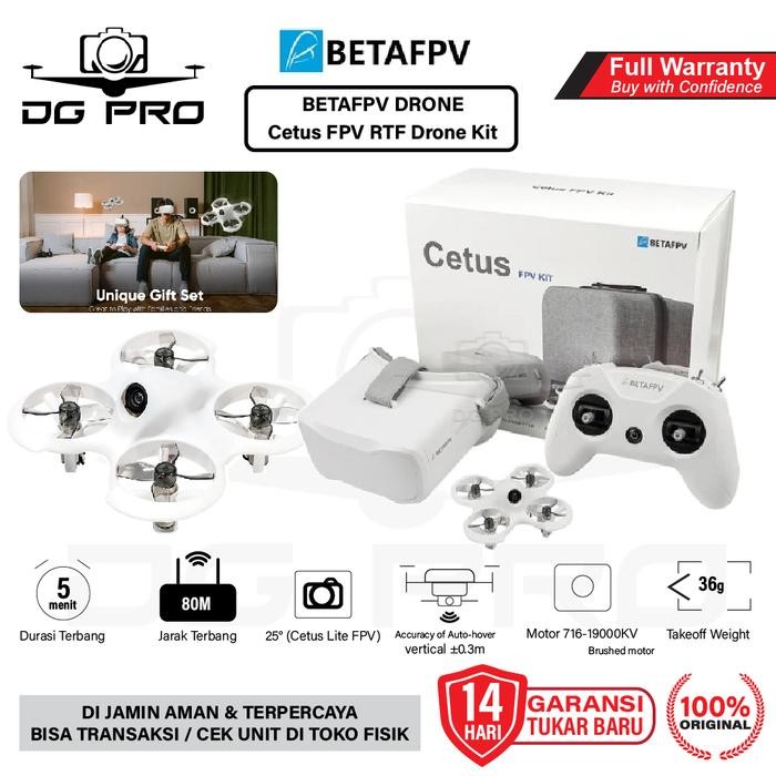 BETAFPV Cetus FPV RTF Drone Kit for Brushed Racing Drone Original
