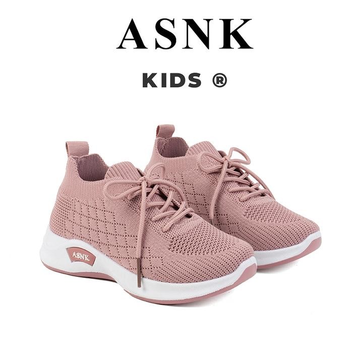 READY ASNK SHION Sepatu Anak Laki Laki Perempuan Sneakers Kualitas Import Size 31-36 Usia 3-12 Tahun