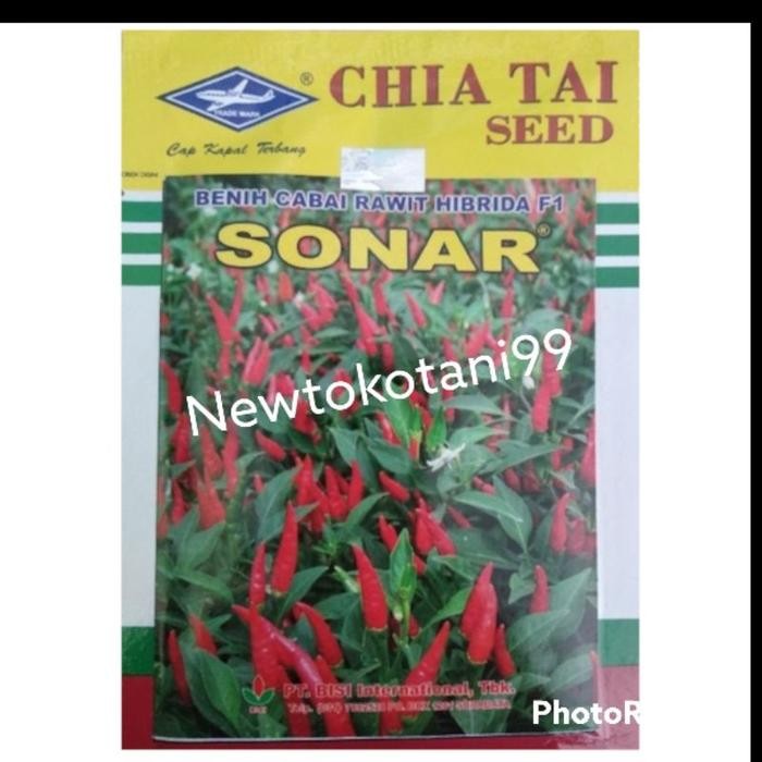 Benih Cabe Rawit Sonar F1 10 Gram Rawit Hijau Hibrida Kapal Terbang