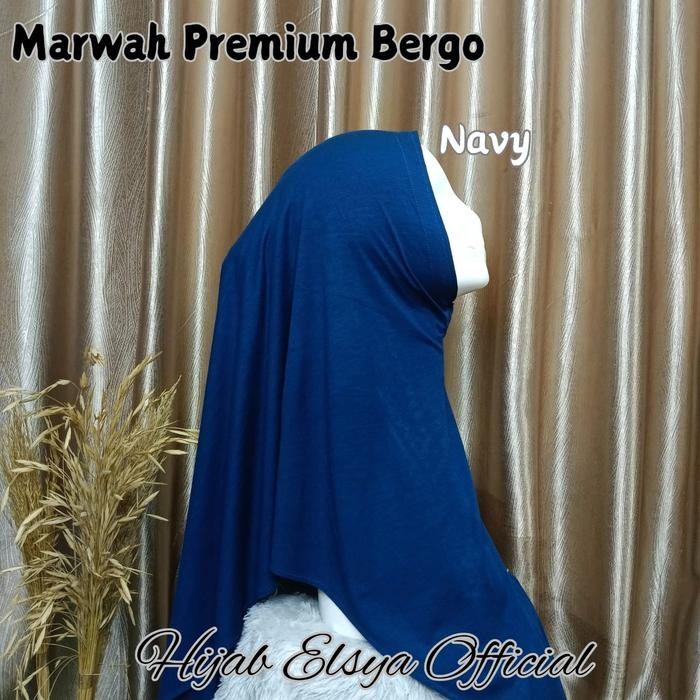 HIJABELSYA - Marwah Bergo Rayon Premium / Hijab Instant Rayon / Bergo Kaos Rayon / Daily bergo rayon