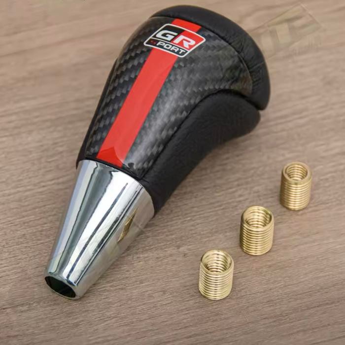 Shift Knob Gr Sport Toyota Fortuner Vnt Vrz Gr Real Carbon Black