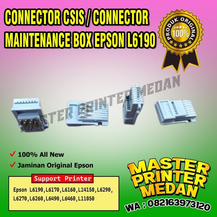 Kualitas terbaik] CONNECTOR CSIS / CONNECTOR MAINTENANCE BOX EPSON L6190 L6290 L14150
