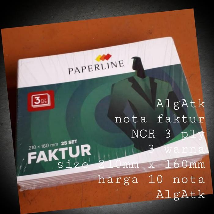 

Faktur Paperline Size 210 X 160Mm