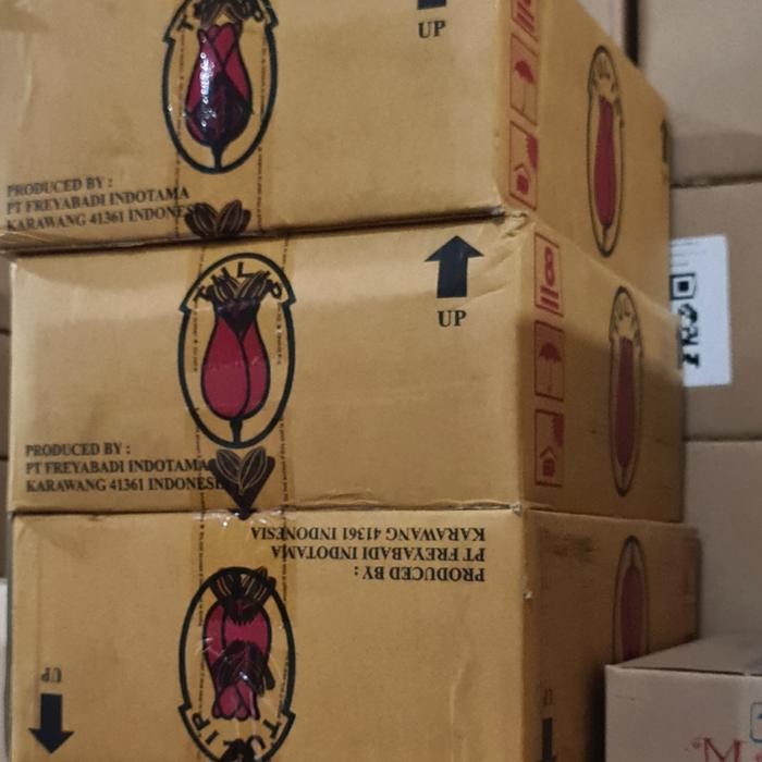 

Dark Chocolate Compound Tulip 1Kg / Cokelat Batang Tulip Dcc 1 Kg