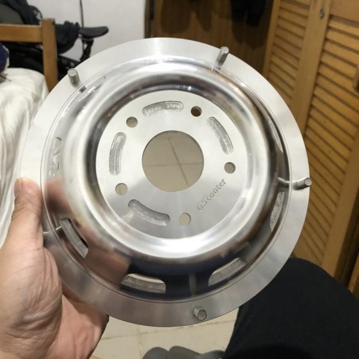 Tromol Adaptor Velg Pelek Ring10 R10 GSCOOTER GS Ori