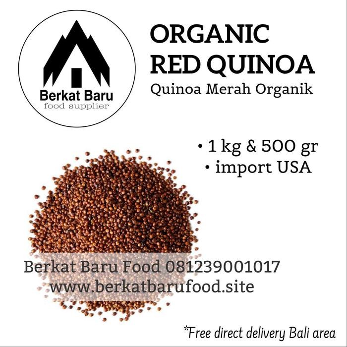 

Red Quinoa / Red Kinoa / Quinoa Merah 1 kg