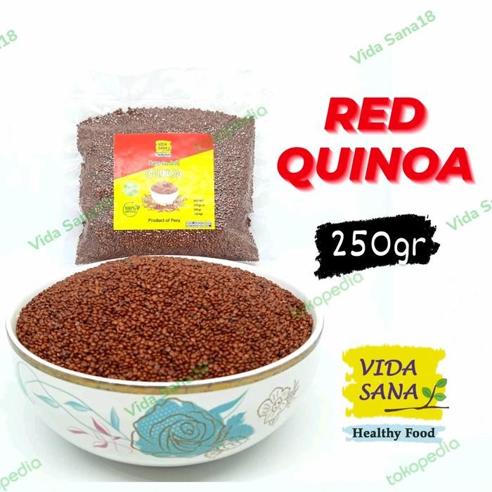 

Organic Red Quinoa 250gr