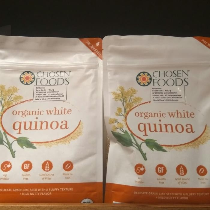 

Chosen Foods Organic White Quinoa