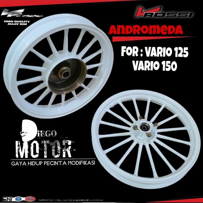 Velg Racing VRossi Andromeda Andong Vario 125 dan Vario 150