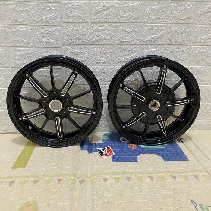 Velg vespa sprint primavera model MK DRAG - Black