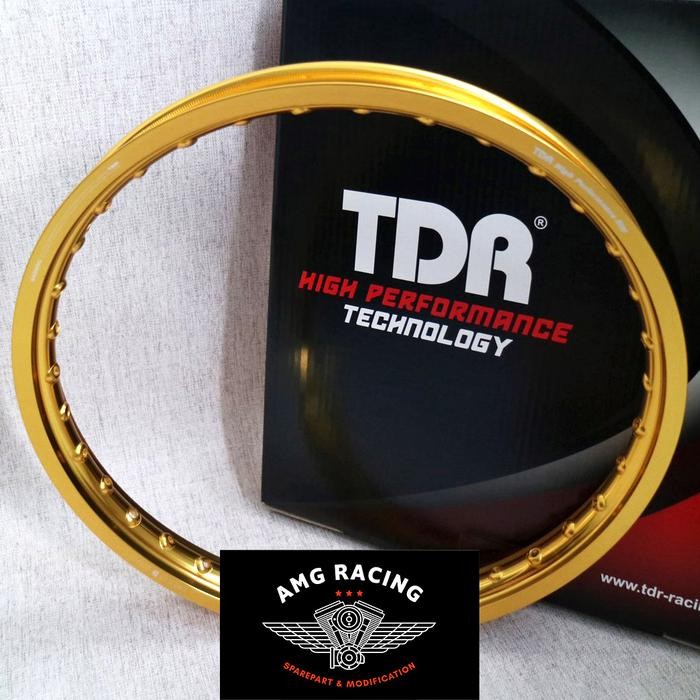 Velg TDR 17 x 160 All New Wx Shape Gold Emas