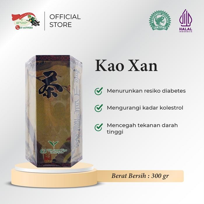 

Teh 63 Kao Xan 300Gr #Gratisongkir #Sale #Discount