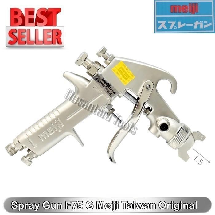 Meiji F75 Spray Gun Original Alat Semprot Cat Profesional Air Spray Gun F-75 Body Repair