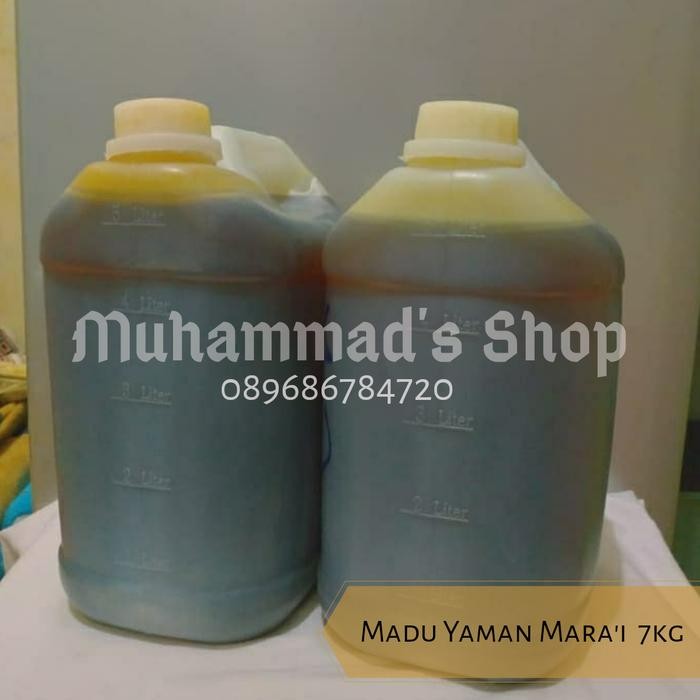 

Madu Yaman Mara'I 7Kg Pure And Unpasterized Honey, Lulus Uji Kean Madu Di Lab. Dtk Ftui