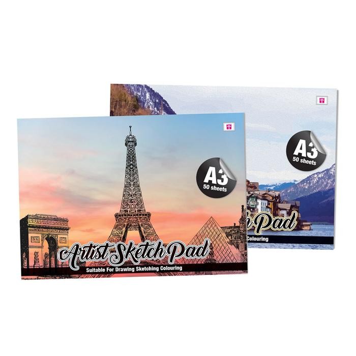 

Buku Gambar A3 50 Lembar, Buku Sketsa A3 , Sketch Book A3