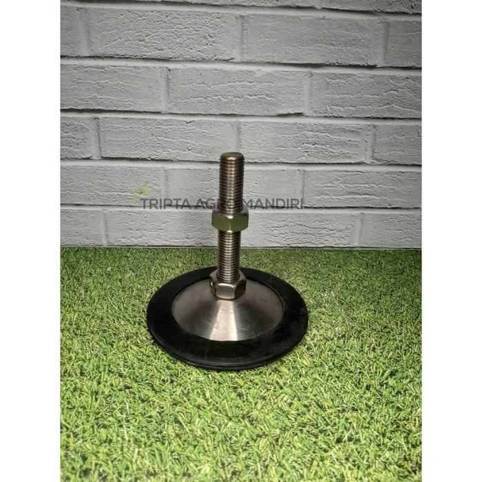 Adjuster Foot Kaki Meja M16 x 100 mm SUS 304 Stainless