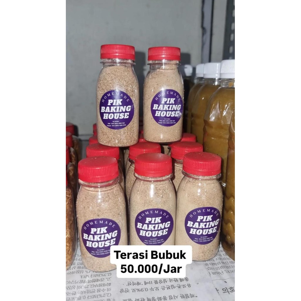 

terasi udang bubuk homemade