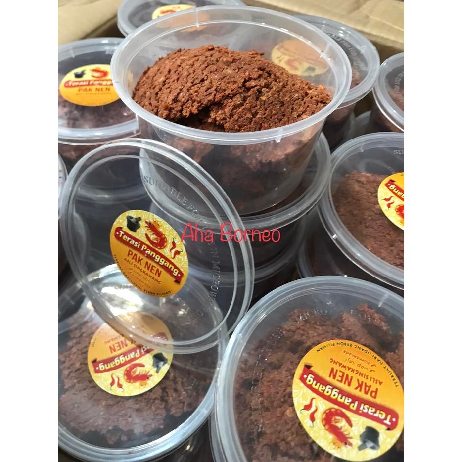 

Terasi Panggang PAK NEN Singkawang 250gr / Sambal Terasi Siap Saji Homemade Kalimantan