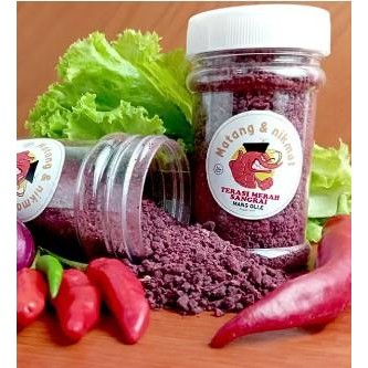 

TERASI MERAH BUBUK / TRASI MERAH MATANG / SANGRAI KHAS SUNDA ASLI