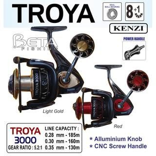 KENZI Reel Pancing Troya Power Handle