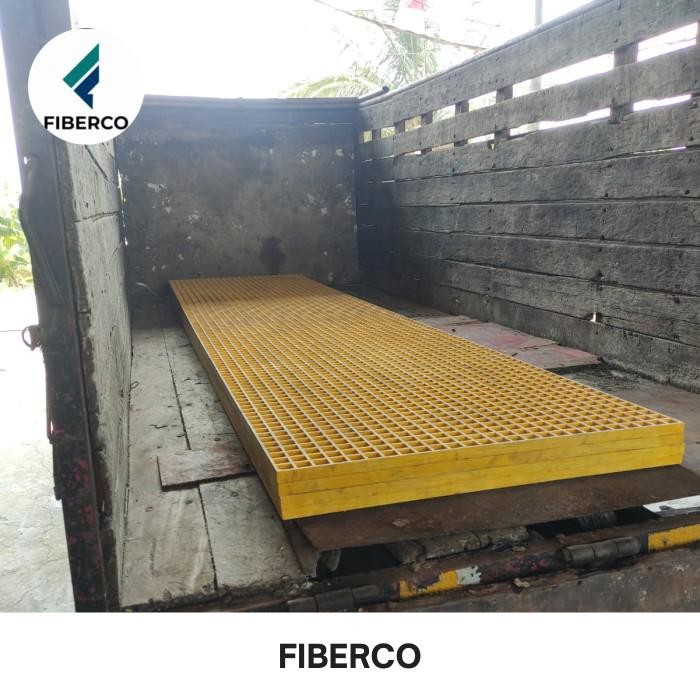 FRP MOULDED GRATING SIZE : 1000 x 2000mm