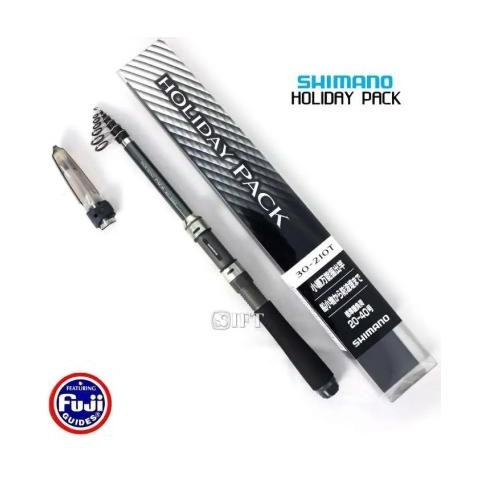 Alat Pancing Kuat Shimano Holiday Pack Telescopic Rod Joran Pancing Antena