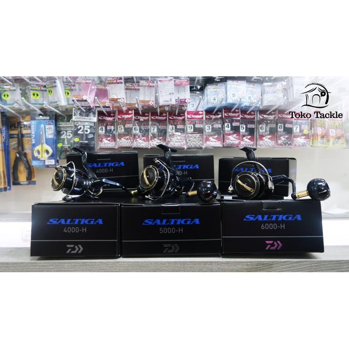 Reel Daiwa Saltiga 2023 4000H 4000XH 5000H 5000XH 6000H RESMI