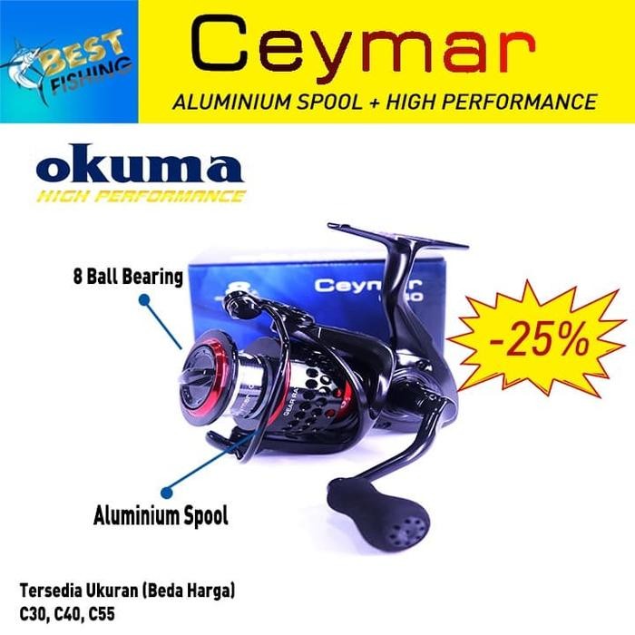 REEL PANCING OKUMA CEYMAR 8 BEARING