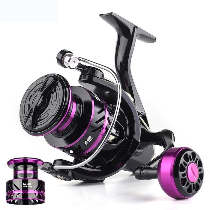 [Dikirim Dari Jakarta] SHIMANO Caldari Reel Power Handle HP 1000 - 7000 Reel Pancing Metal Besi