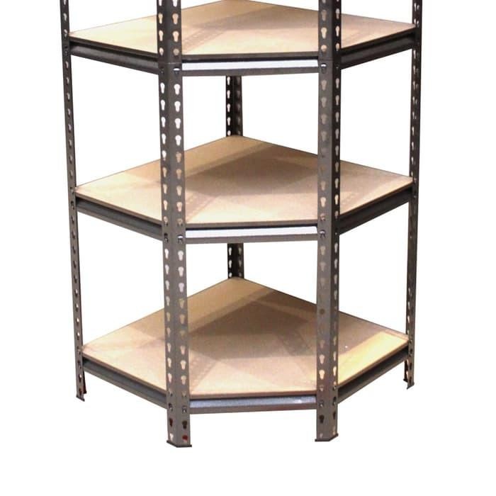 Tactix Rak Besi Sudut 5 Tingkat