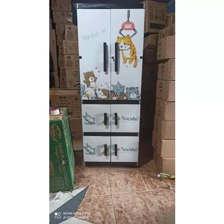 Lemari Pakaian Plastik A Orlando Gantungan Jumbo