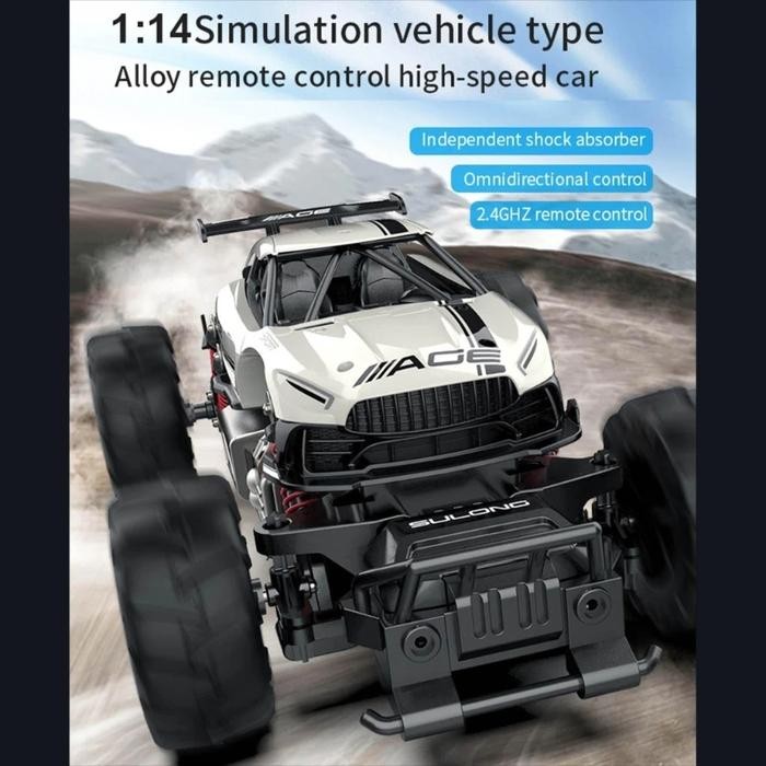 Haoyuan Sulong Toys 1:14 Metal High Speed Car Rc 2.4Ghz Mobil Offroad Pasti Diskon