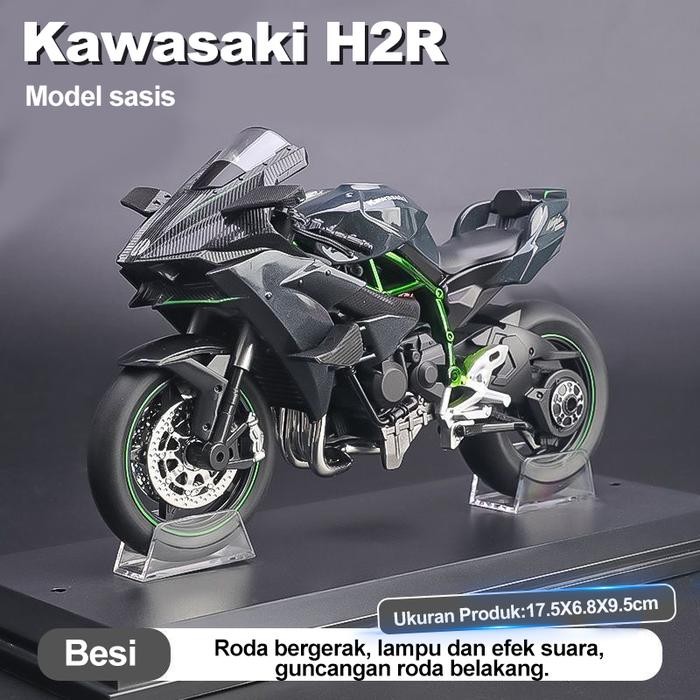 Diecast Motor Balap Gp Kawasaki / Diecast Motor Gp Yamaha Miniatur Motor Ktm Pasti Ori