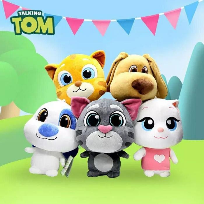 Boneka Talking Tom cat kucing tom angela Berlabel SNI Dolls Toys