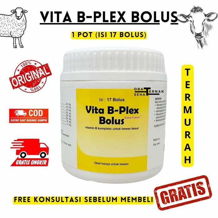 Vita B Plex Bolus Vita B-Plex Bolus, Vita Bplex Bolus Medion Tingkatkan Nafsu Makan Pertumbuhan