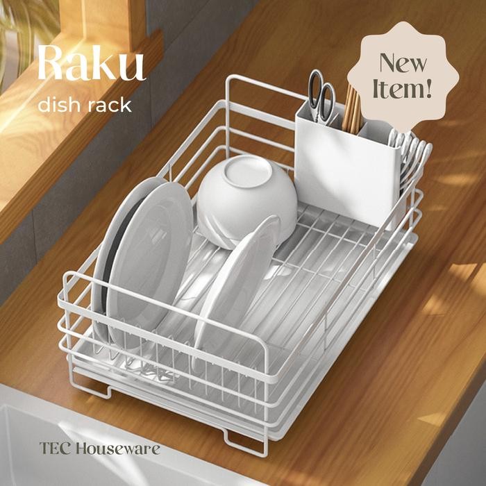 

TECRAKU Rak Piring Nordic Style Bertingkat Rak Dapur Dish Dryer