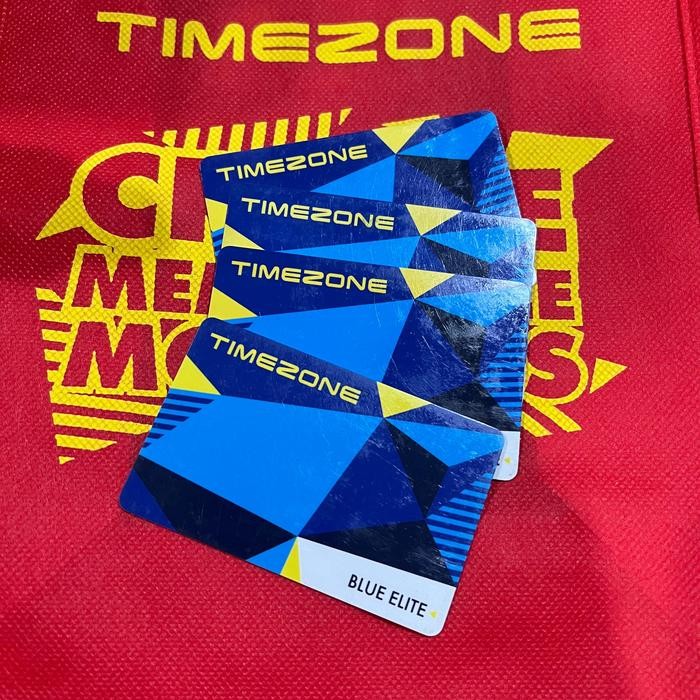 Kartu TIMEZONE Powercard TIMEZONE Blue Elite bisa scan apps Timezone