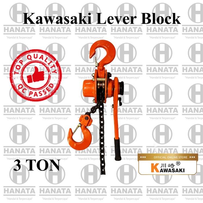 Kawasaki Lever Block 3.00 T x 1.5 M (GARANSI 1 TAHUN)