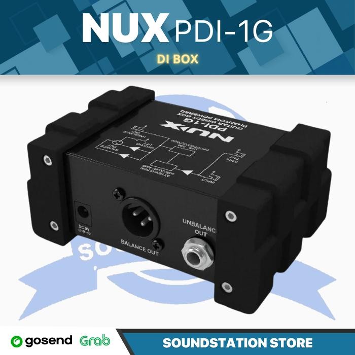 NUX PDI-1G Guitar & Bass DI BOX - Direct Box PDI 1G