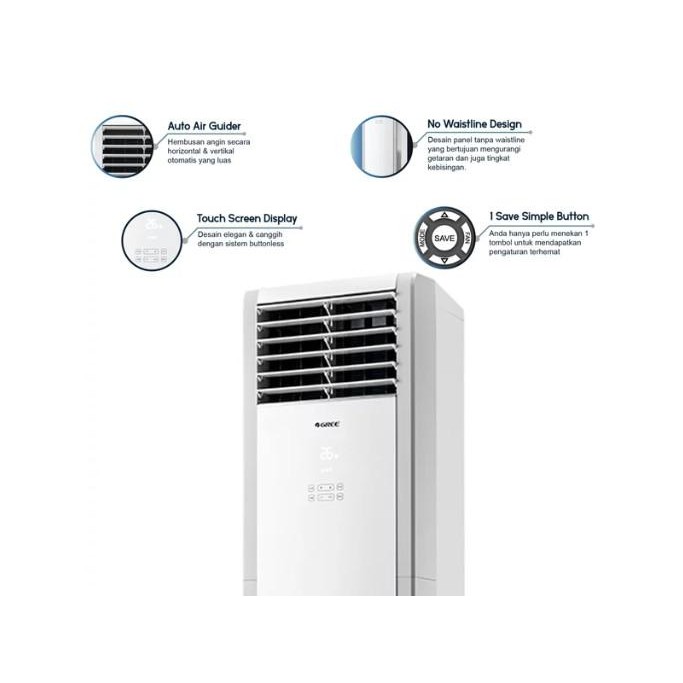 Ac Gree 18Sts 2Pk - Sts Series Deluxe Floor Standing 1 Phase 18Sts