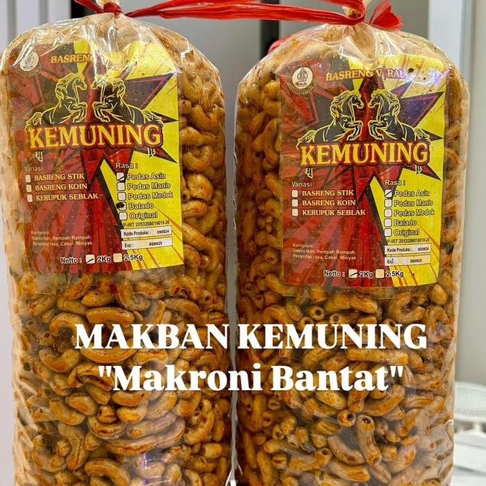 

COD 1 KG MAKARONI JUMBO PEDAS RUJAK ORI DAUN JERUK MACARONI PEDES MANIS ENAK
